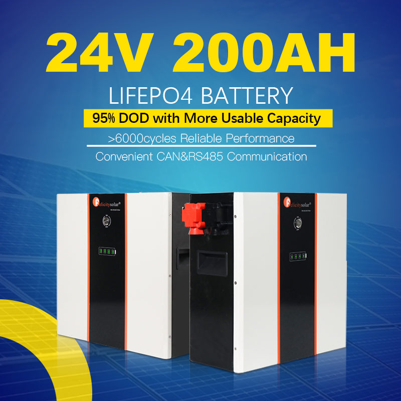 Guangzhou Felicity Solar Technology Co., Ltd. - Speicher - LiFePo4 Battery Pack Low-voltage LPBF Series 10... LPBF24300 - Art. 38292