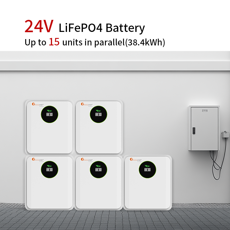 Guangzhou Felicity Solar Technology Co., Ltd. - Speicher - LiFePo4 Battery Pack Low Voltage FLA Series 24V FLA24250 - Art. 38152