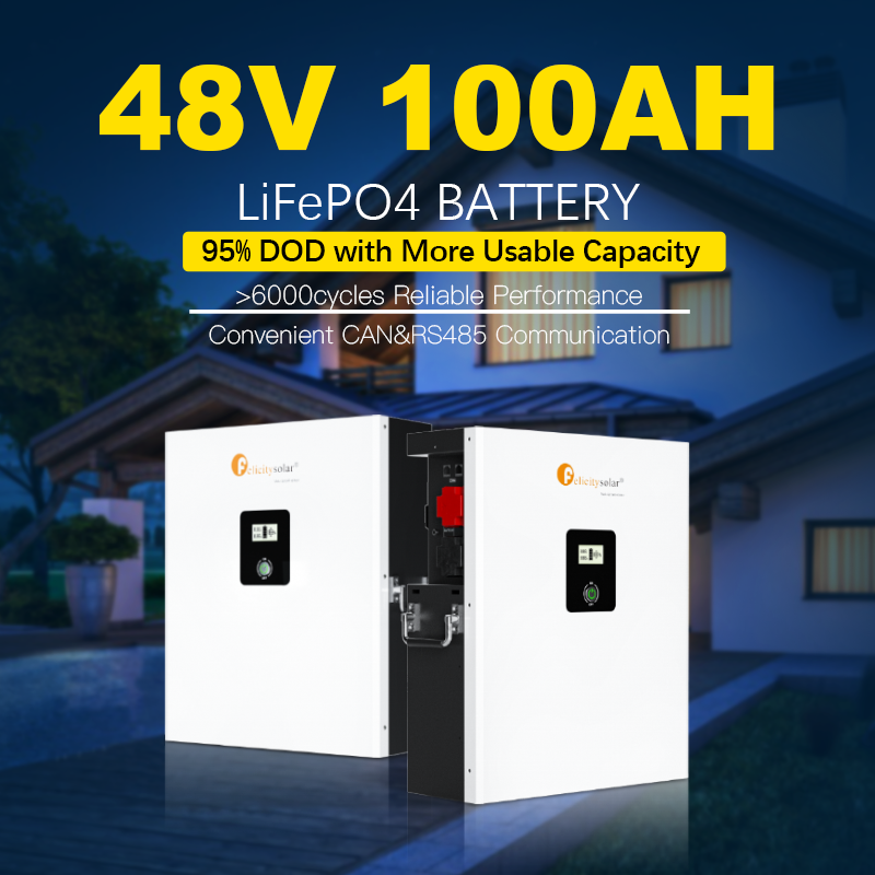 Guangzhou Felicity Solar Technology Co., Ltd. - Speicher - LiFePo4 Battery Pack Low Voltage LPBF Series 48V LPBF48100-M - Art. 38297