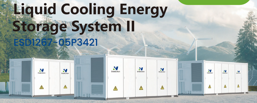 Enerlution Energy Technology Co., Ltd. - Speicher - Liquid Cooling Energy Storage System ll ESD1267... ESD1267-05P3421 - Art. 34389