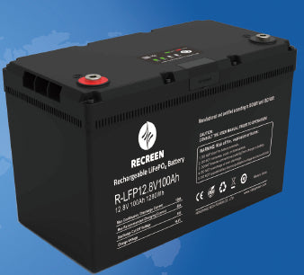 Shenzhen Recreen Energy Technology Co., Ltd - Speicher - Lithium Batteries - 12.8V Series R-LFP12,8V20Ah - Art. 25162
