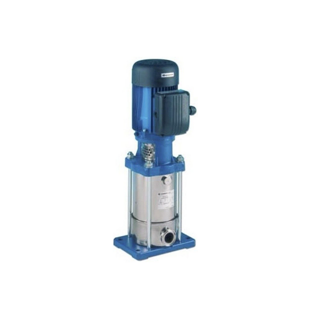 Lowara Mehrstufige vertikale Edelstahl Kreiselpumpe INLINE 15SV04C040T/D