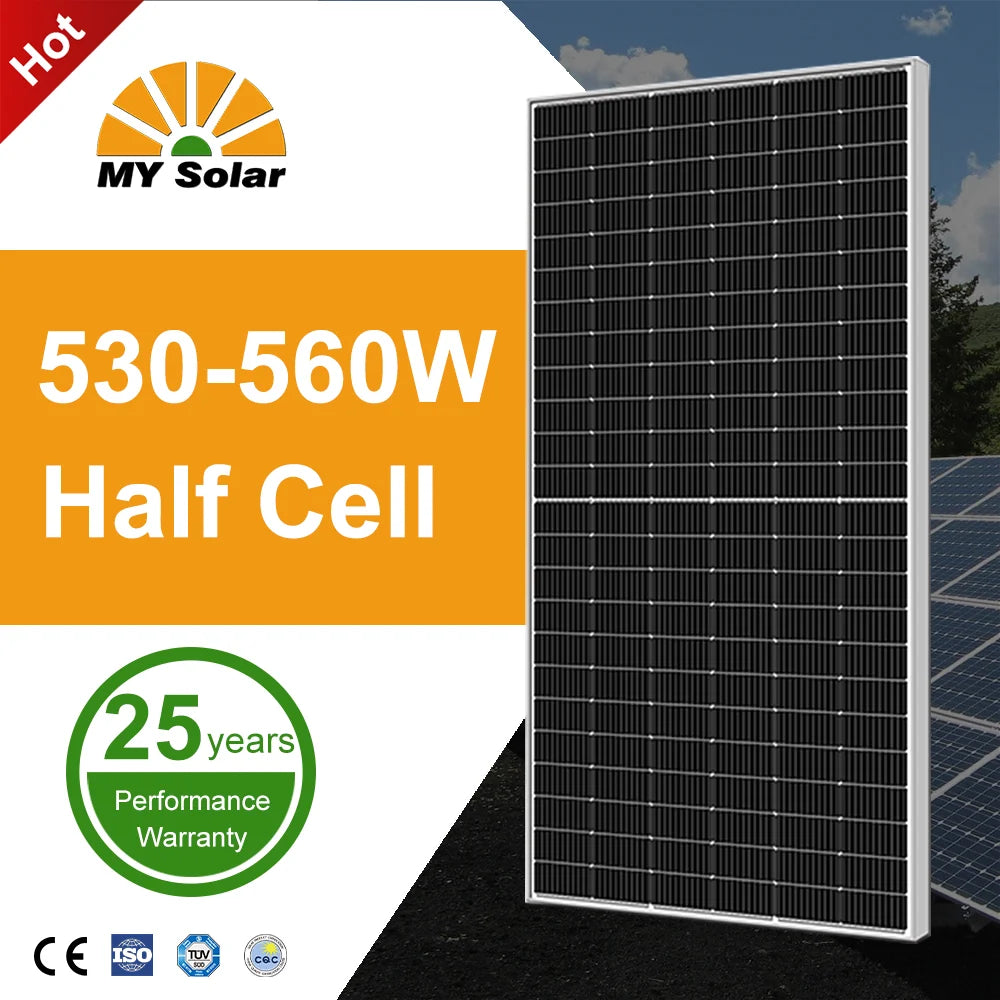 MY Solar Technology Co., Ltd. - Solarmodul - M10 Series MY-M10/144-540-560W MY-M10/144-555 - Art. 196506