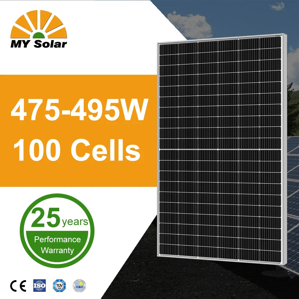 MY Solar Technology Co., Ltd. - Solarmodul - M12 Series MY-M12/100-475-495W MY-M12/100-475W - Art. 196929