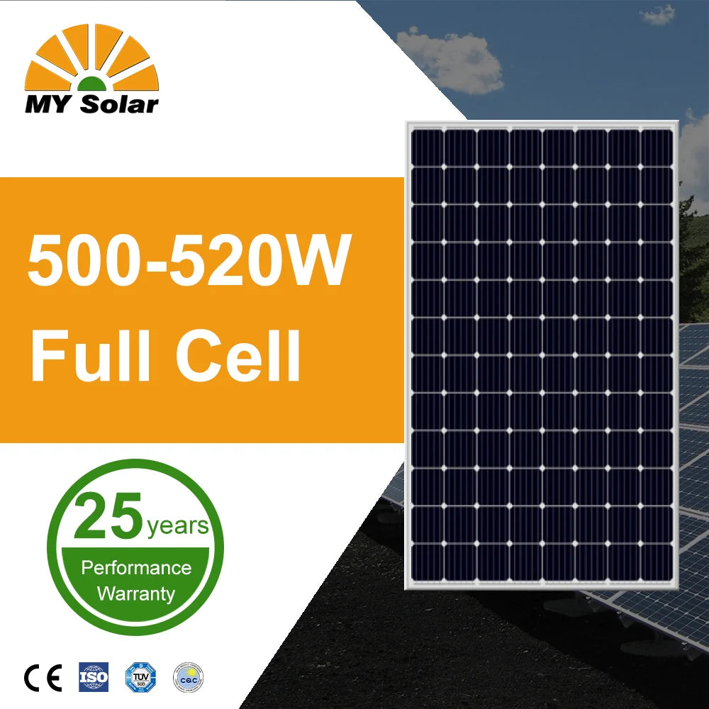 MY Solar Technology Co., Ltd. - Solarmodul - M3 Series MY-M3/96-500-520W MY-M3/96-505 - Art. 190992