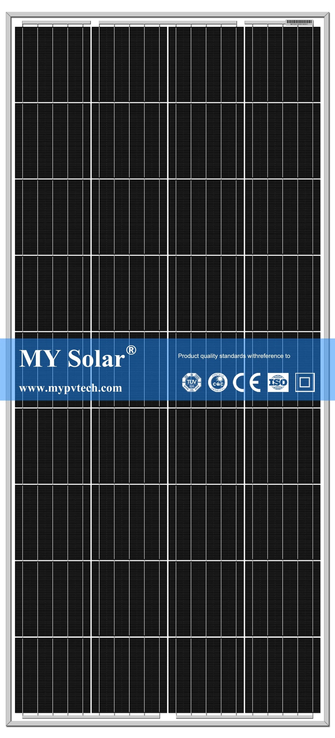 MY Solar Technology Co., Ltd. - Solarmodul - M3 Series MYM3036-185-205W MYM3036-190 - Art. 190972
