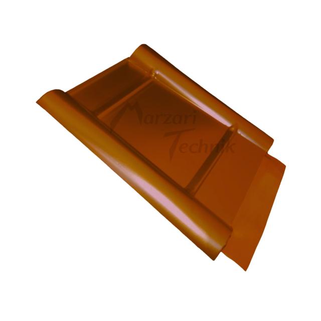 MARZARI Blechziegel MTP-GR-330-ROT, Typ Grande 330, rot