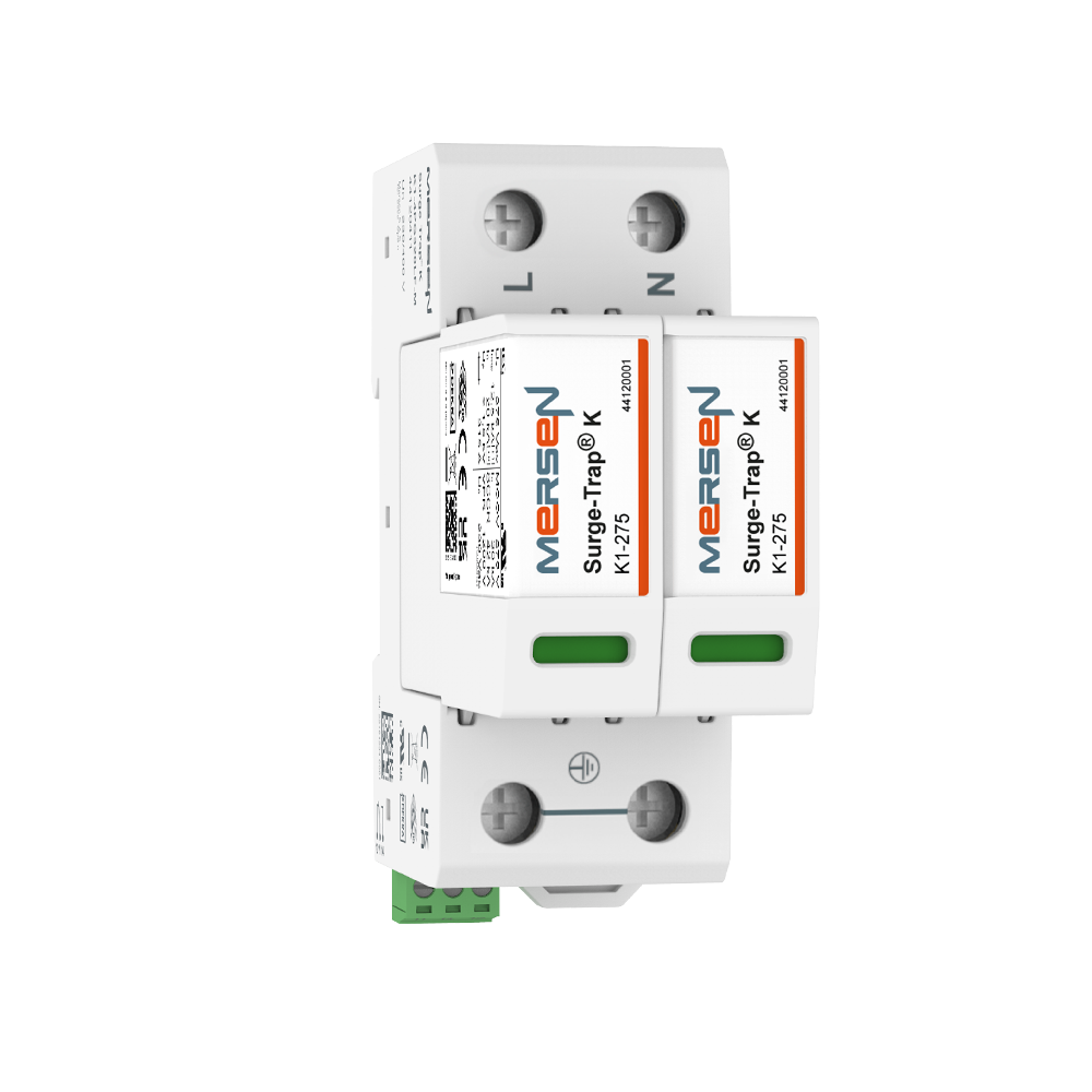 MERSEN AC-Überspannungsableiter 2P 12,5 kA Typ T1+2