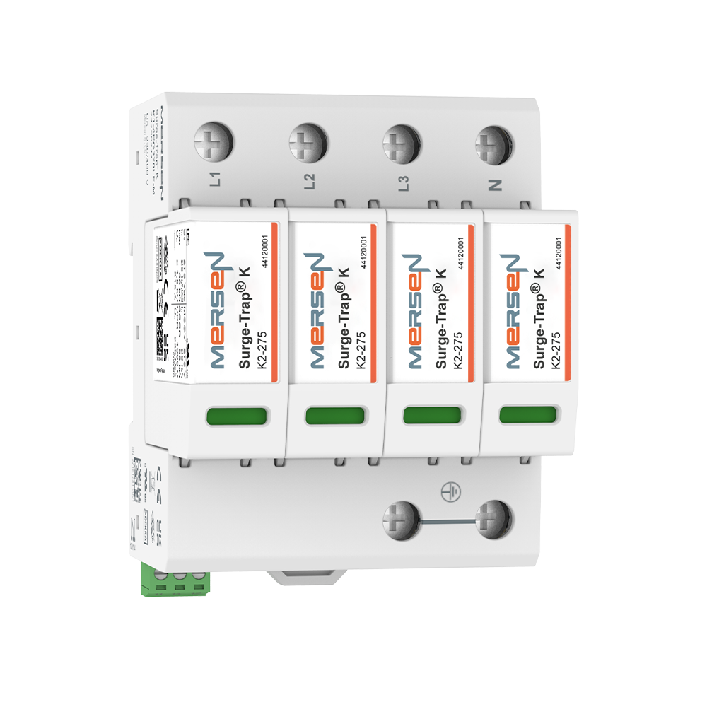 MERSEN AC-Überspannungsableiter 4P 12,5 kA Typ T1+2