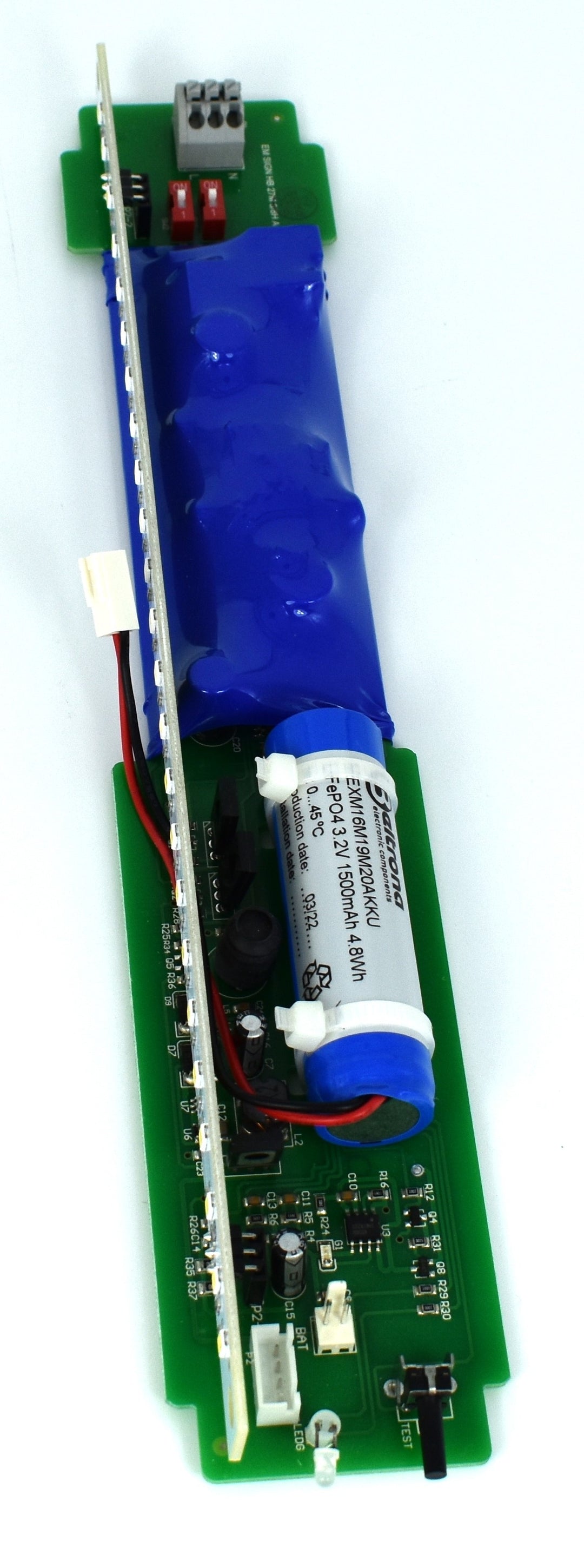 M16 Leuchtmodul M72 mit integriertem LiFePO4 Akku und LED-Leiste