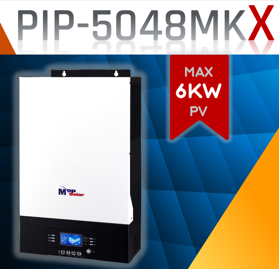 Maximum Solar - Wechselrichter - MPP Solar
                                                        PIP-MKX 5048MKX - Art. 50272