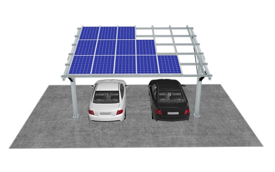 Mibet (Xiamen) New Energy Co., Ltd. - Montagesysteme - MRac Steel Single Post Carport MRac Steel Single Post Carport - Art. 7886