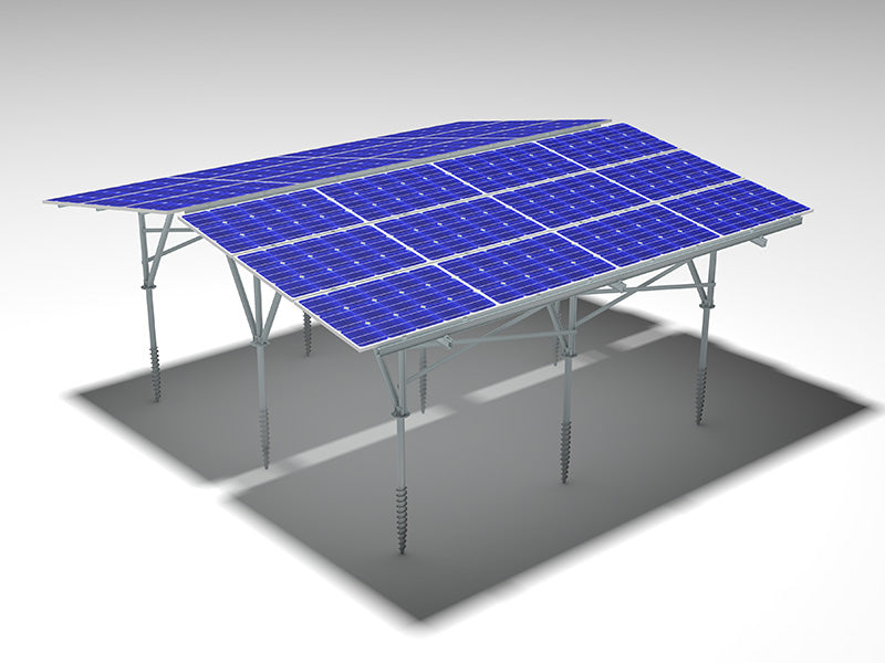Mibet (Xiamen) New Energy Co., Ltd. - Montagesysteme - MRac Symmetrical Pro Ground Terrace SPGT4 Symmetrical Pro Ground Terrace SPGT4 - Art. 8666