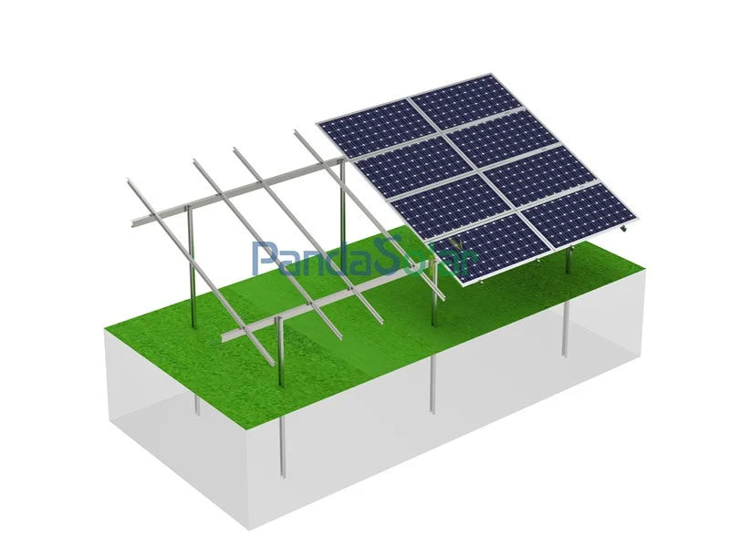 Xiamen Panda Solar Technology Co., Ltd - Montagesysteme - Magnesium Aluminum Zinc Ground Mounting System GM05 - Art. 8975