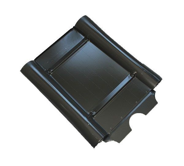 Marzari Metalldachplatte Beton Schwarzgrau MTP BT SG VPE 20