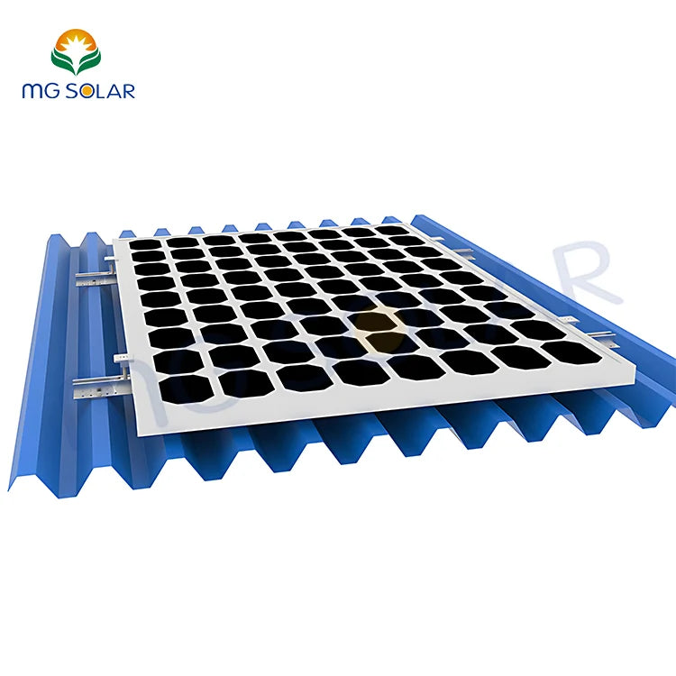 Xiamen Megan Solar Co., Ltd. - Montagesysteme - Metal Roof Solar Mounting System (Mini Rails) Metal Roof Solar Mounting System（Mini Rails） - Art. 9733
