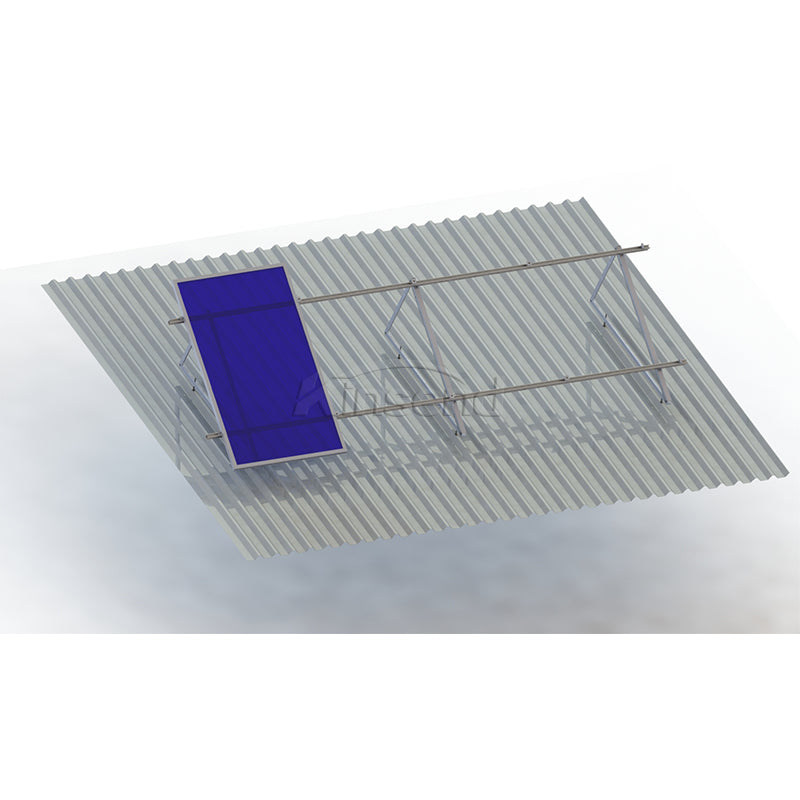 Xiamen Kinsend Metal Tech. Co., Ltd. - Montagesysteme - Metal Roof Solar Panel Mount Tripod Angle Aluminum Metal Roof Solar Panel Mount Tripod Angle Aluminum - Art. 9678