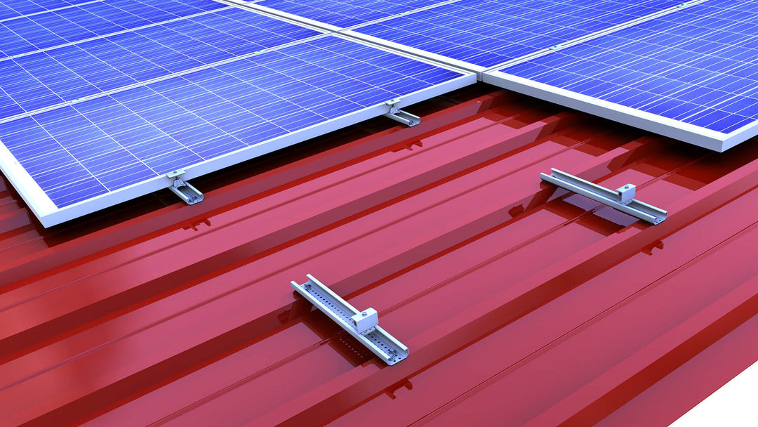 Novotegra GmbH - Montagesysteme - Metal Tile Roof Clamping System Metal Tile Roof Clamping System - Art. 9455