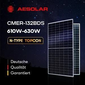 AE Alternative Energy GmbH - Solarmodul - Meteor 2.0 AE CMER-132BDS 610-630W AE 615CMER-132BDS - Art. 218347