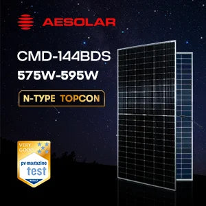 AE Alternative Energy GmbH - Solarmodul - Meteor AE CMD-144BDS 575-595W AE 575CMD-144BDS - Art. 210958
