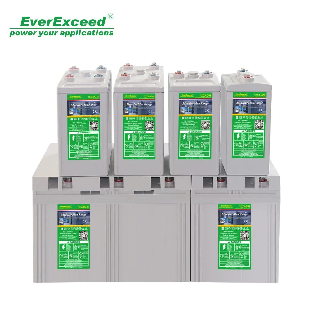 Shenzhen EverExceed Industrial Co., Ltd. - Speicher - Modular Max AGM Range VRLA MR 2-800 Max - Art. 24359