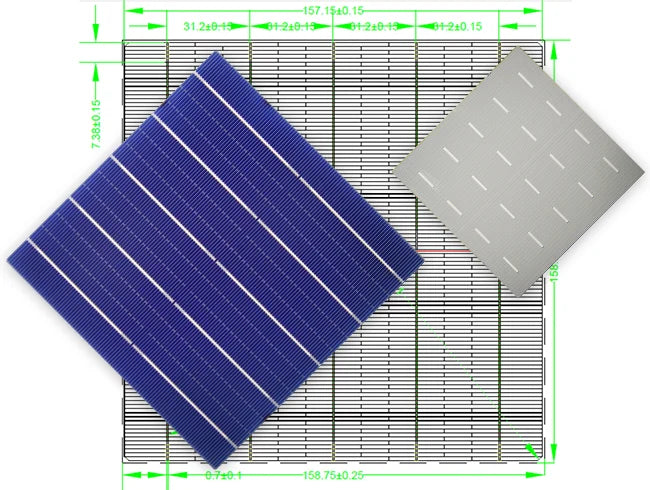 Sunlike Solar Co., Ltd. - Zellen - Mono 158.75-5BB 22,5 - Art. 23423