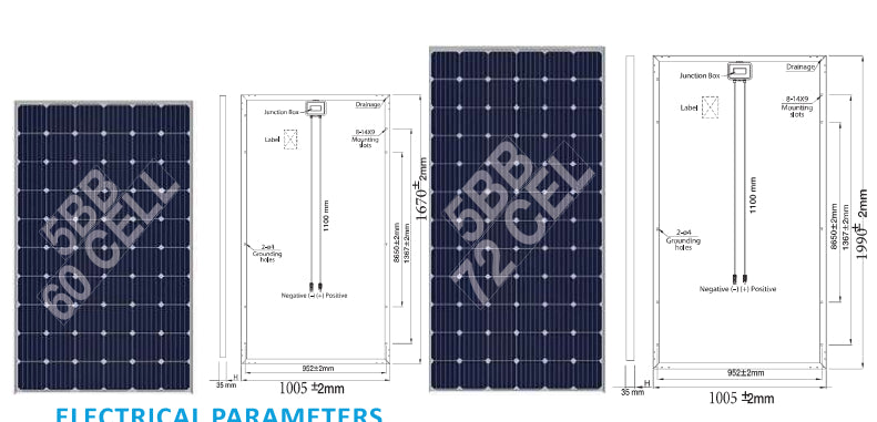 Solarturk Enerji A.Ş. - Solarmodul - Mono 60/72 320-405 STR-335 - Art. 167767