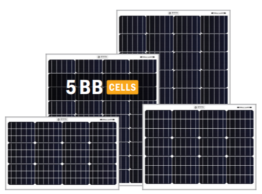 Bluebird Solar Pvt. Ltd. - Solarmodul - Mono PERC BBS12MC100-125W BBS12MC100 - Art. 181353
