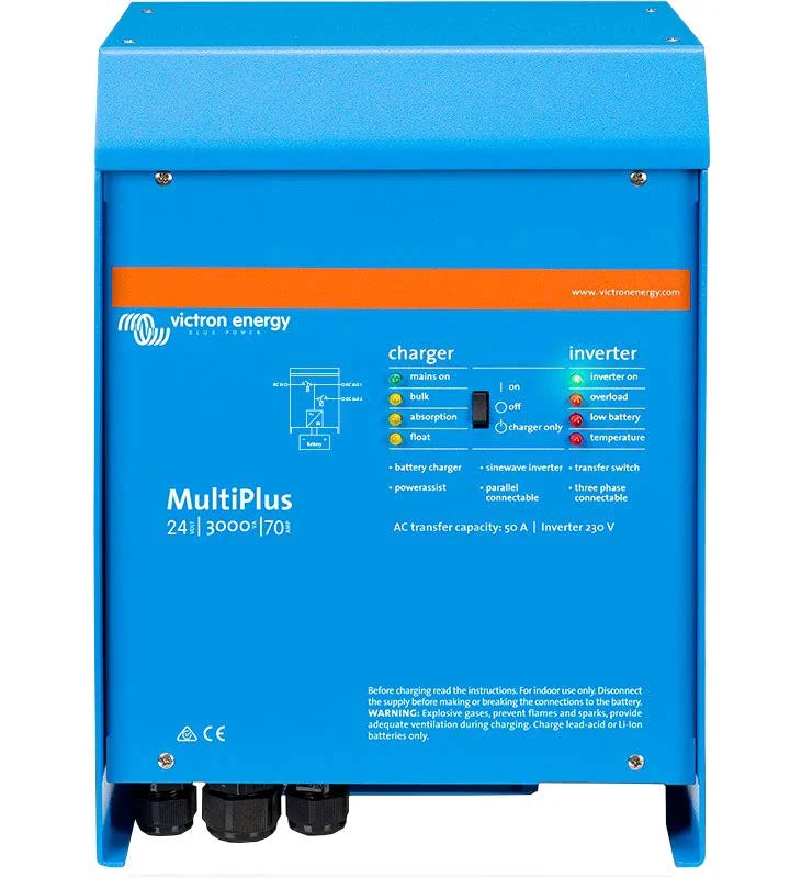Victron Energy B.V. - Wechselrichter - MultiPlus 2/3 kVA 12/3000/120 - 24/3000/70 - Art. 47959