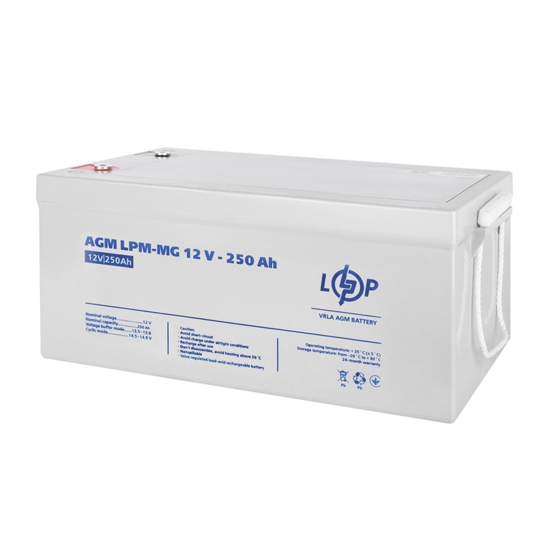 Multigel Batterie AGM LogicPower LPM-MG 12V - 250 Ah