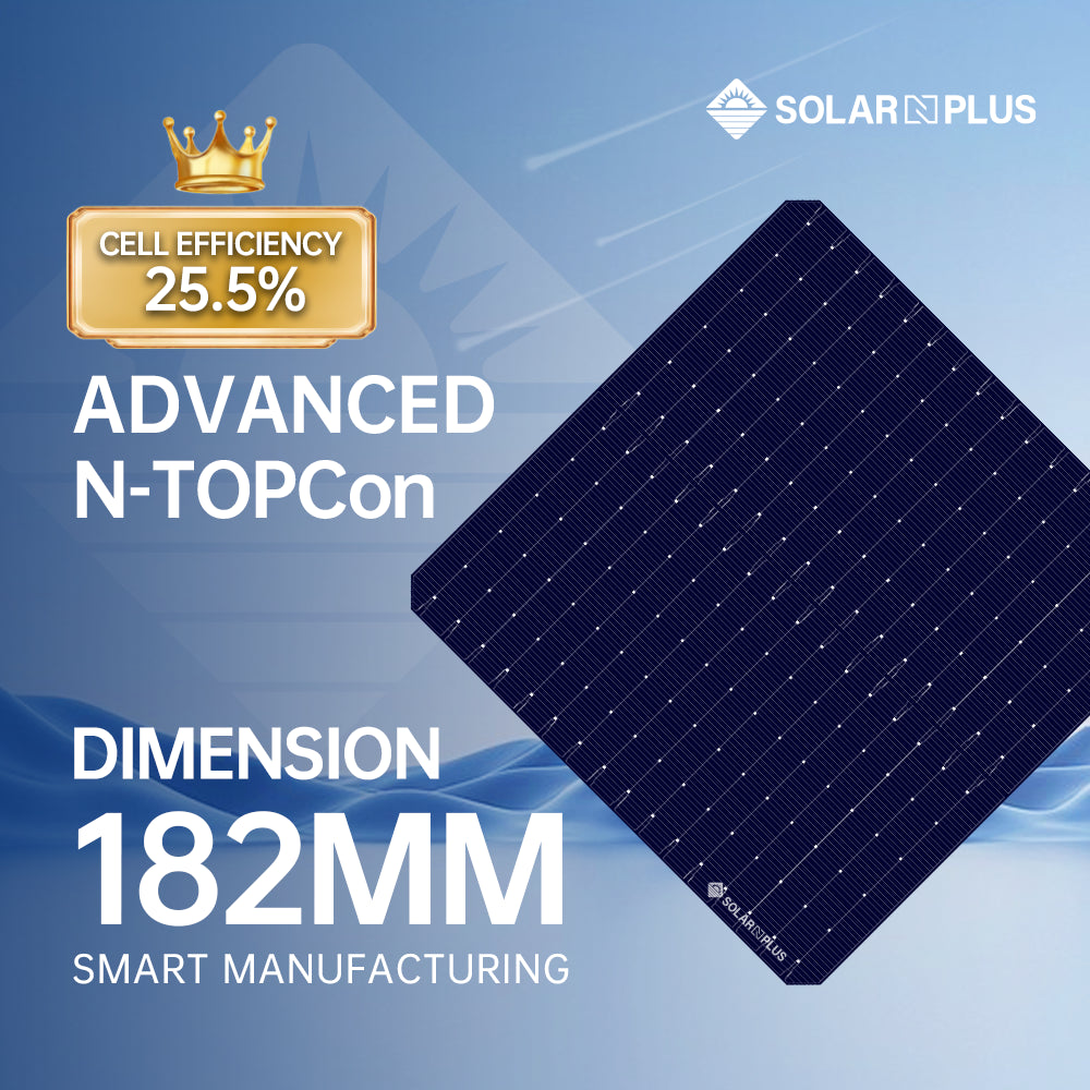 Solar N Plus New Energy Tech. Co., Ltd - Zellen - N-TOPCon-182-16BB 8,3 - Art. 26253