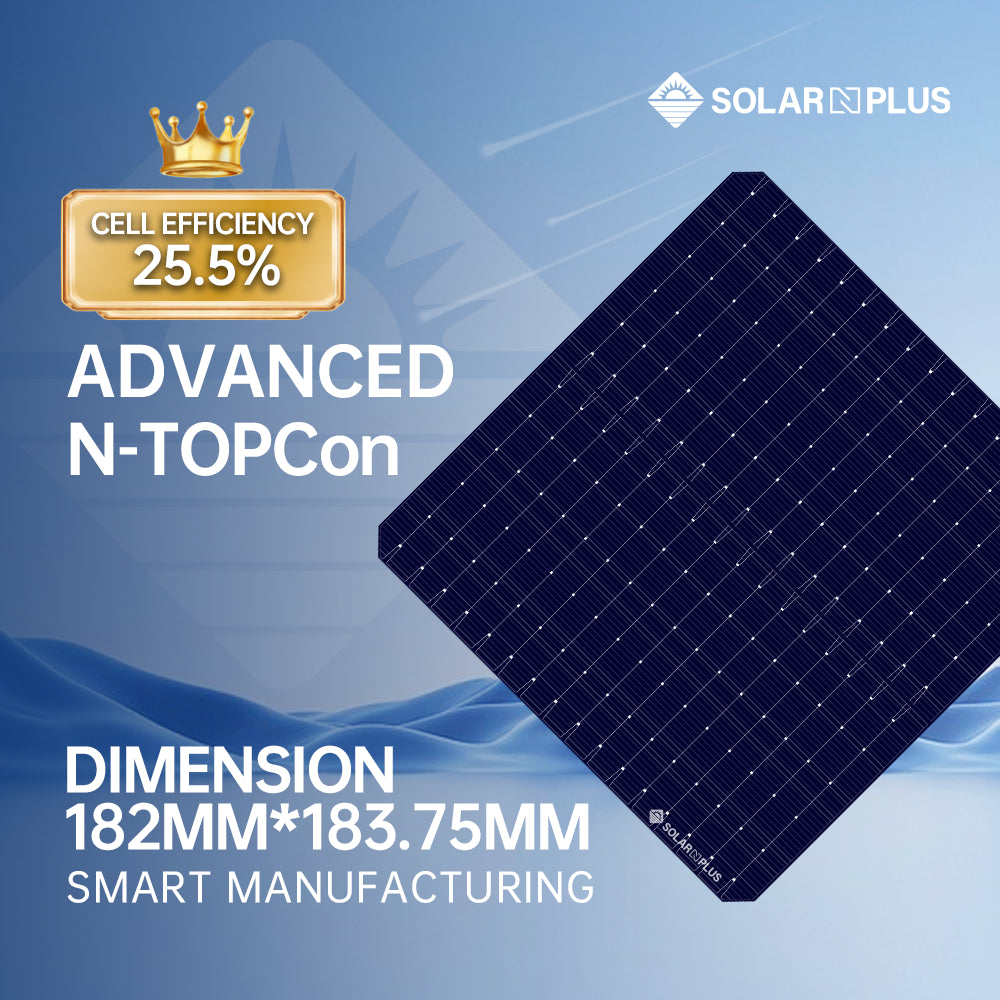 Solar N Plus New Energy Tech. Co., Ltd - Zellen - N-TOPCon-183.75-16BB 8,23 - Art. 27098