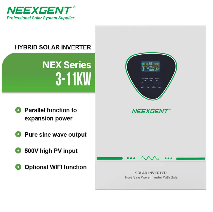Foshan Neexgent Energy Technology Co., Ltd. - Wechselrichter - NEX Series 3-11KW NEX6248MH - Art. 60336
