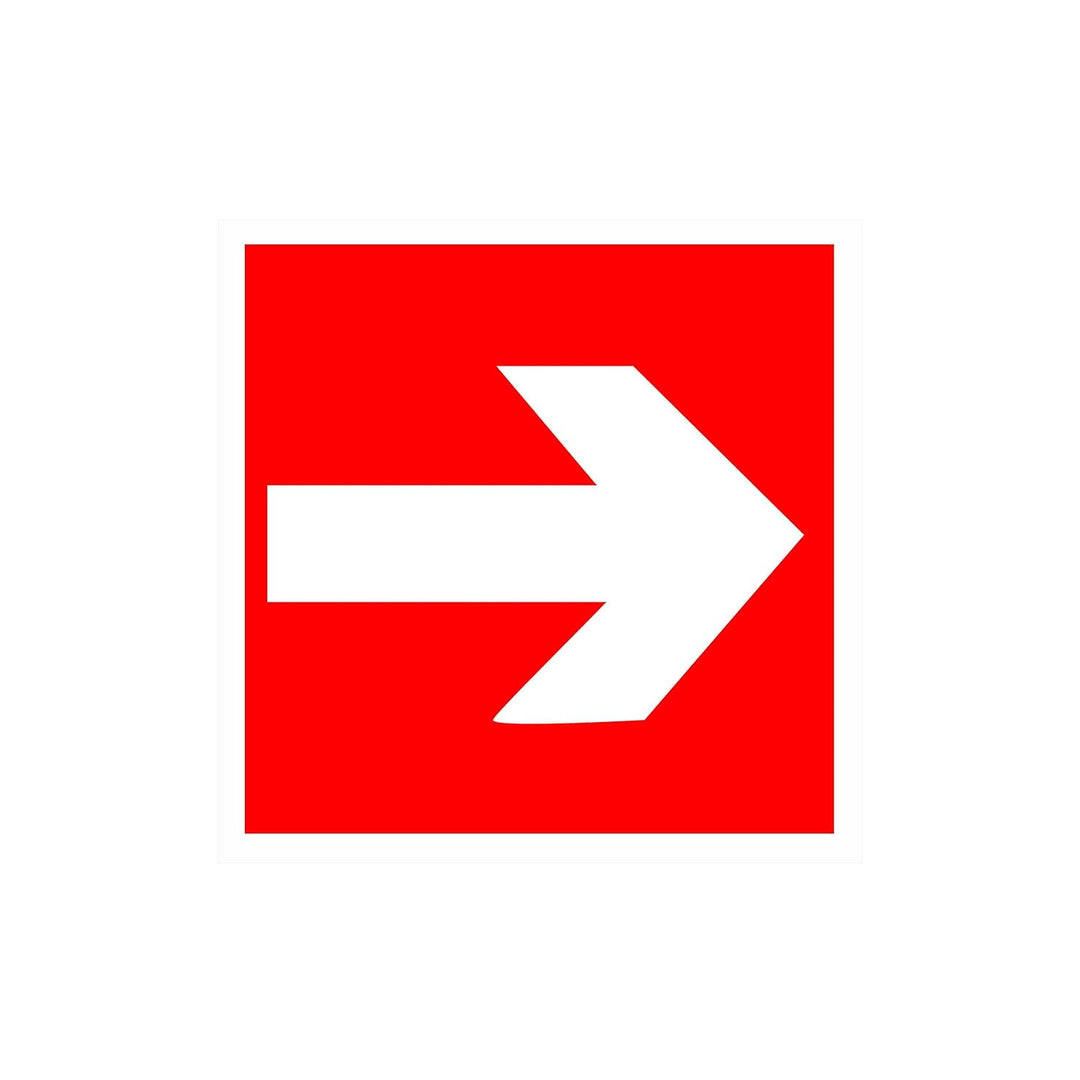 NSC Sicherheitstechnik "Pfeil links / rechts", Folie selbstklebend - Art. B09440-01