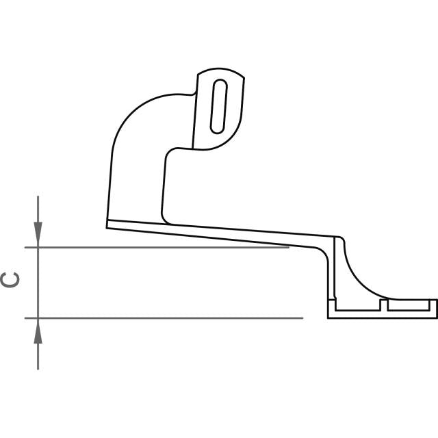 Novotegra side-fix Dachhaken ZD 533 vertikal