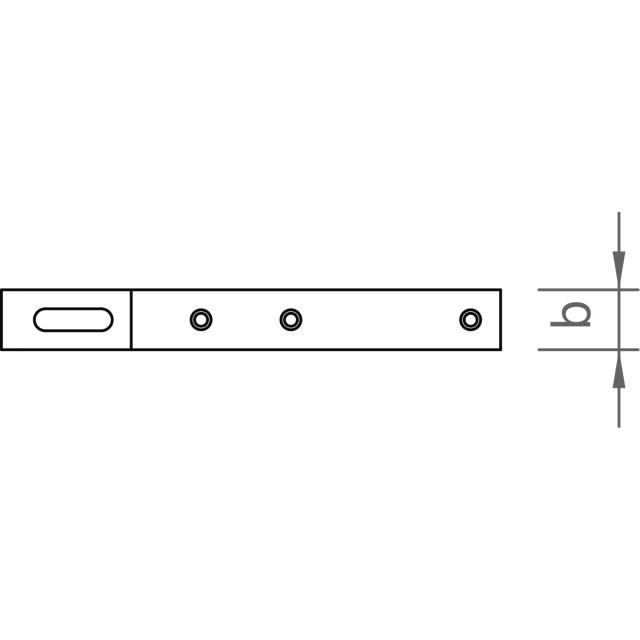 Novotegra Dachhaken Schiefer C-Form V2A