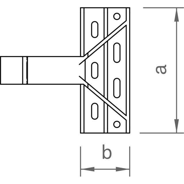 Novotegra Dachhaken side-fix 544 horizontal