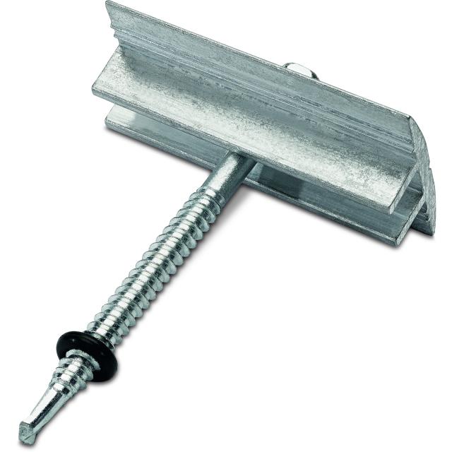 Novotegra Flachdach II Modulbefestiger-Set M Mittelklemme 43-52mm