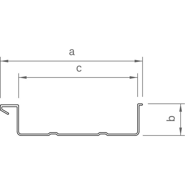 Novotegra Flachdach I/II Ballastwanne 120-30 530mm QE