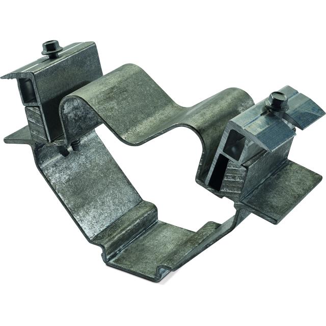 Novotegra Flachdach I Modulbefestiger-Set hinten Ost-West 34-42mm