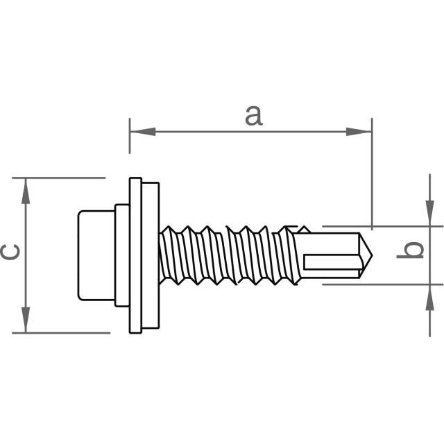 Novotegra Metall Befestigungs-Set indirekt f. Basisprofil M6x25