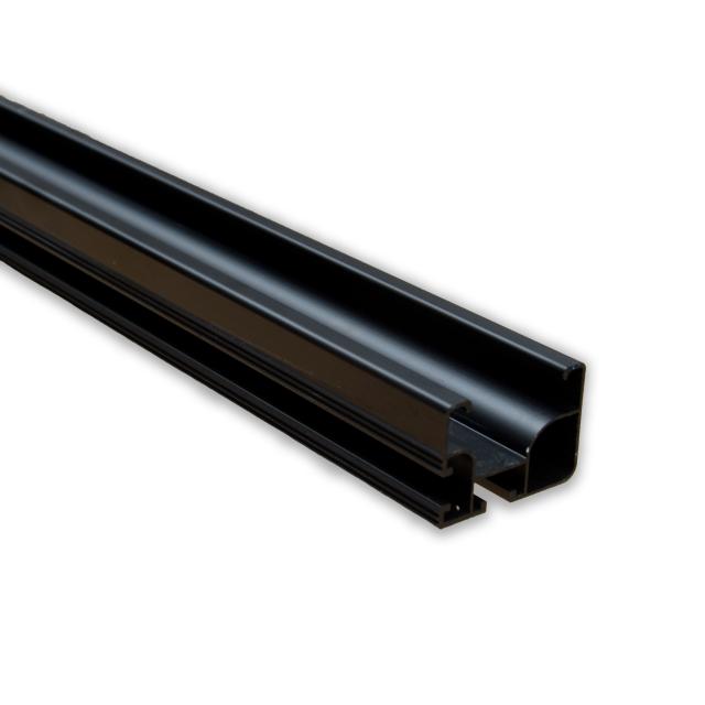 Novotegra Modultragprofil C-N-Schiene 37 5,40m Alu schwarz