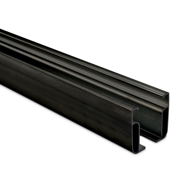 Novotegra Modultragprofil C-Schiene 47-2 5,90m Alu schwarz
