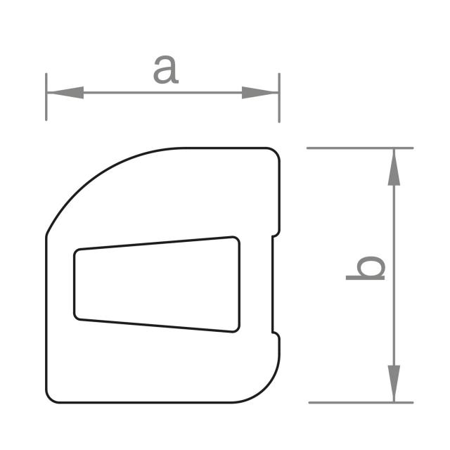 Novotegra Schienenverbinder-Set C-N 37 S