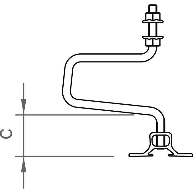 Novotegra top-fix Dachhaken-Set flex 18 M10