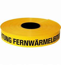 ENERPIPE Trassenwarnband "Fernwärme" gelb 250 m lang x 40 mm breit -Art. 100400670