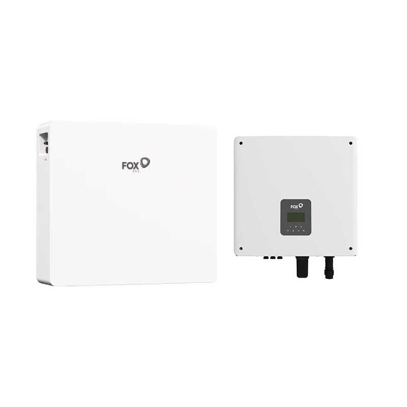 FOX ESS - Pack onduleur 6.6 kVA Monophasé + Batterie 12 kWh