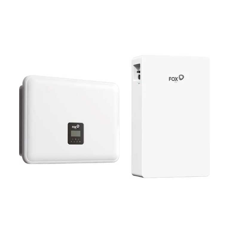 FOX ESS - Pack onduleur 6.6 kVA Triphasé + Batterie 5.76 kWh