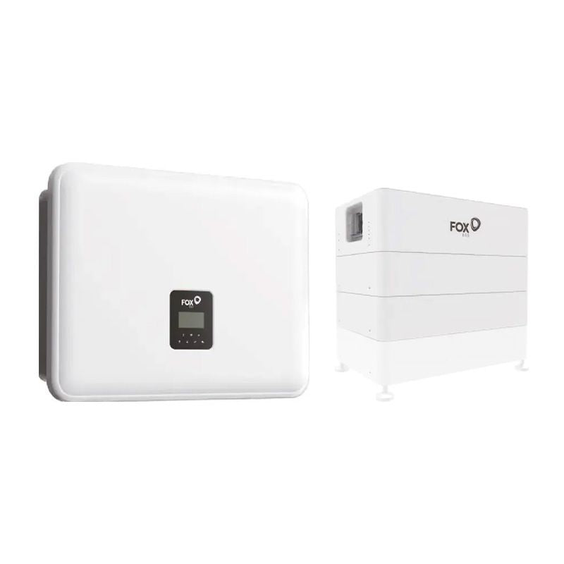 FOX ESS - Pack onduleur 6.6 kVA Triphasé + Stockage 18 kWh