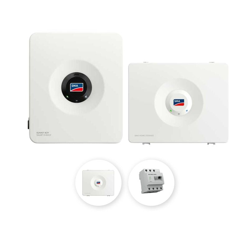 SMA - Pack Monophasé onduleur 6 kVA + 1 Batterie SMA - 3.2 kWh